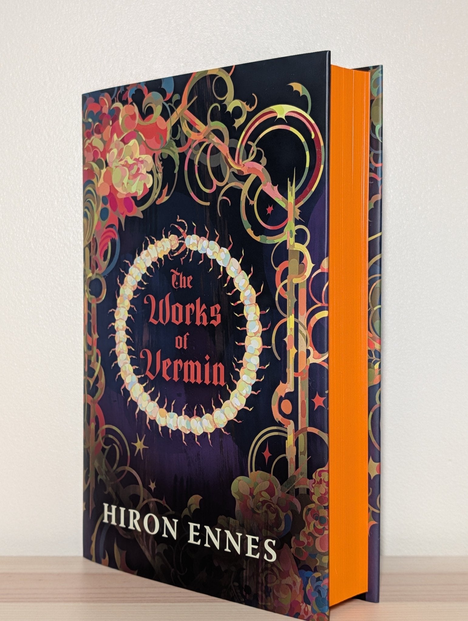 The Works of Vermin by Hiron Ennes (Signed First Edition with sprayed edges) - Fialta Books