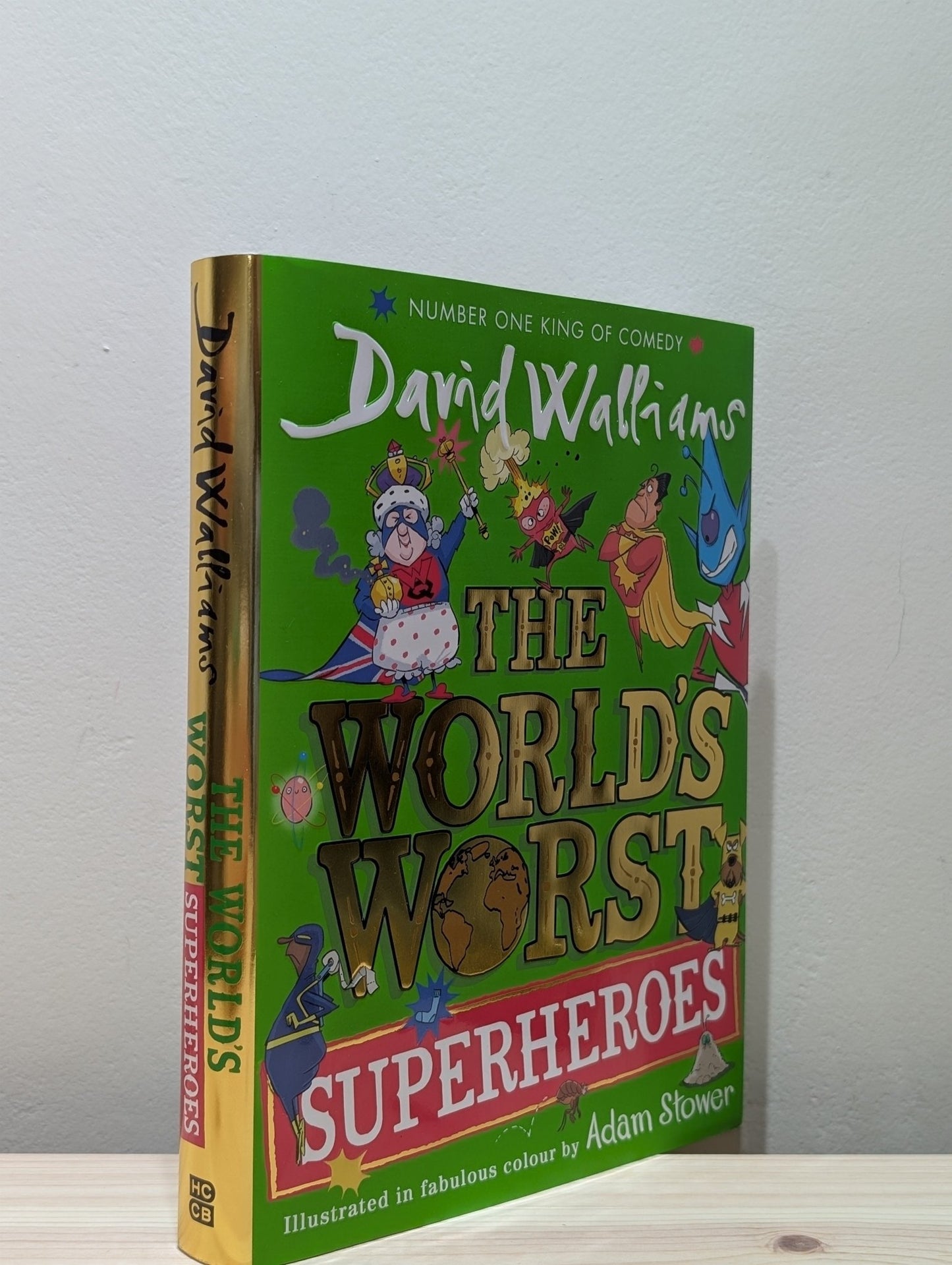 The World's Worst Superheroes by David Walliams (Signed First Edition) - Fialta Books