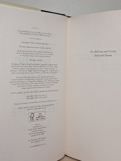 The Wrong End of the Telescope by Rabih Alameddine (Signed Dated First Edition) - Fialta Books