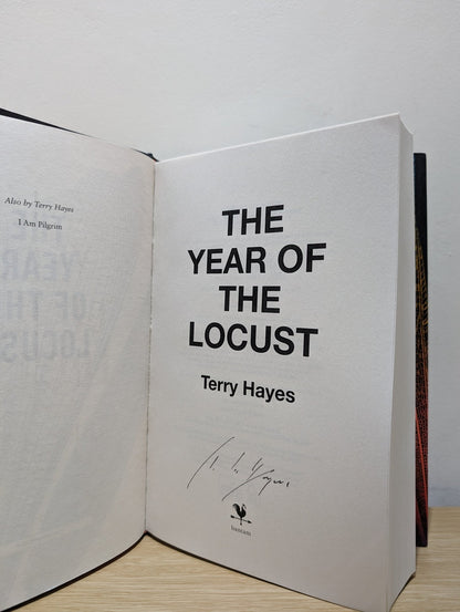 The Year of the Locust by Terry Hayes (Signed First Edition) - Fialta Books