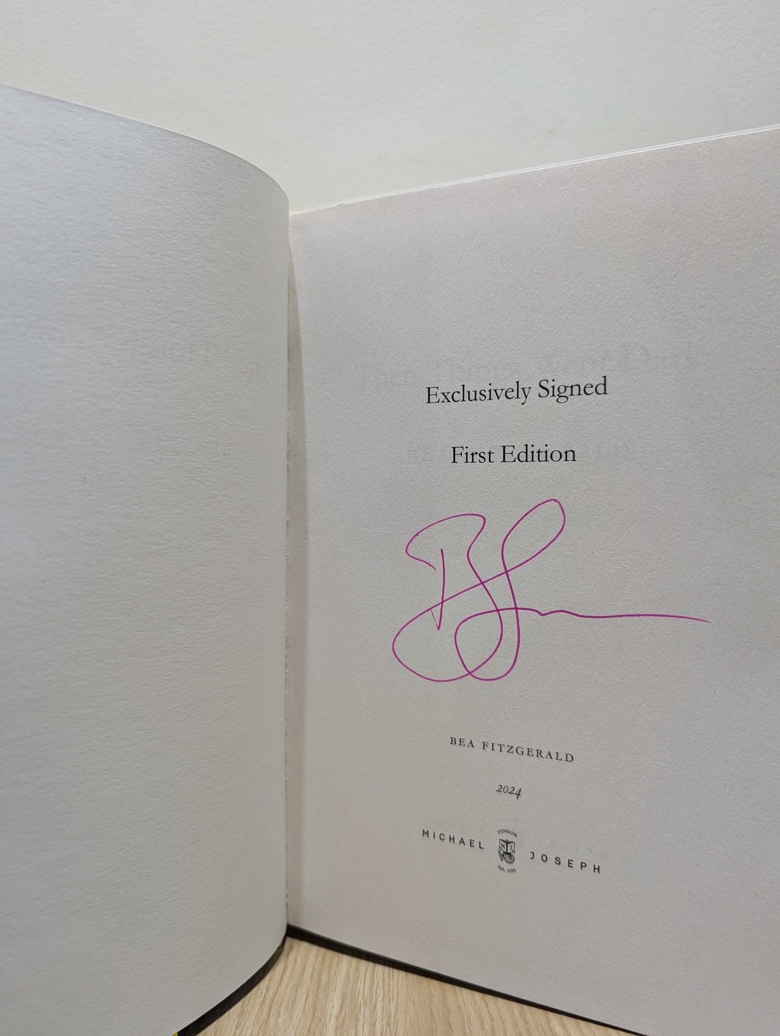 Then Things Went Dark by Bea Fitzgerald (Signed First Edition) - Fialta Books