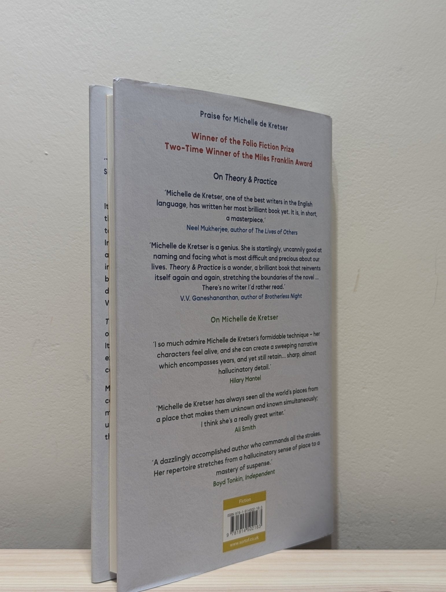 Theory & Practice by Michelle De Kretser (Signed First Edition) - Fialta Books