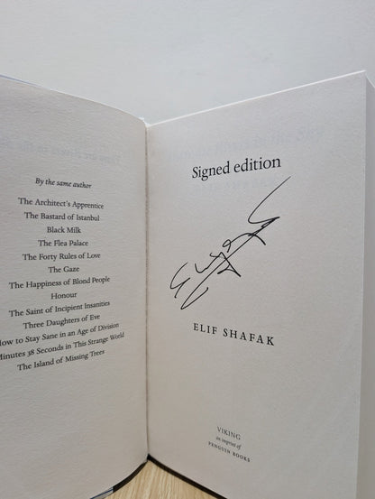 There are Rivers in the Sky by Elif Shafak (Signed First Edition with extra content) - Fialta Books