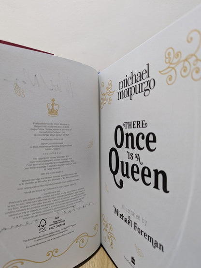 There Once is a Queen by Michael Morpurgo (Signed First Edition) - Fialta Books