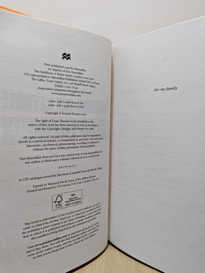 Theroux The Keyhole: Diaries of a grounded documentary maker by Louis Theroux (Signed First Edition) - Fialta Books