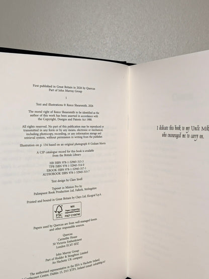 Things I Took from the Dark by Reece Shearsmith (Signed First Edition) - Fialta Books