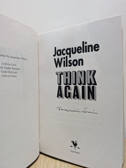 Think Again by Jacqueline Wilson (Signed) - Fialta Books