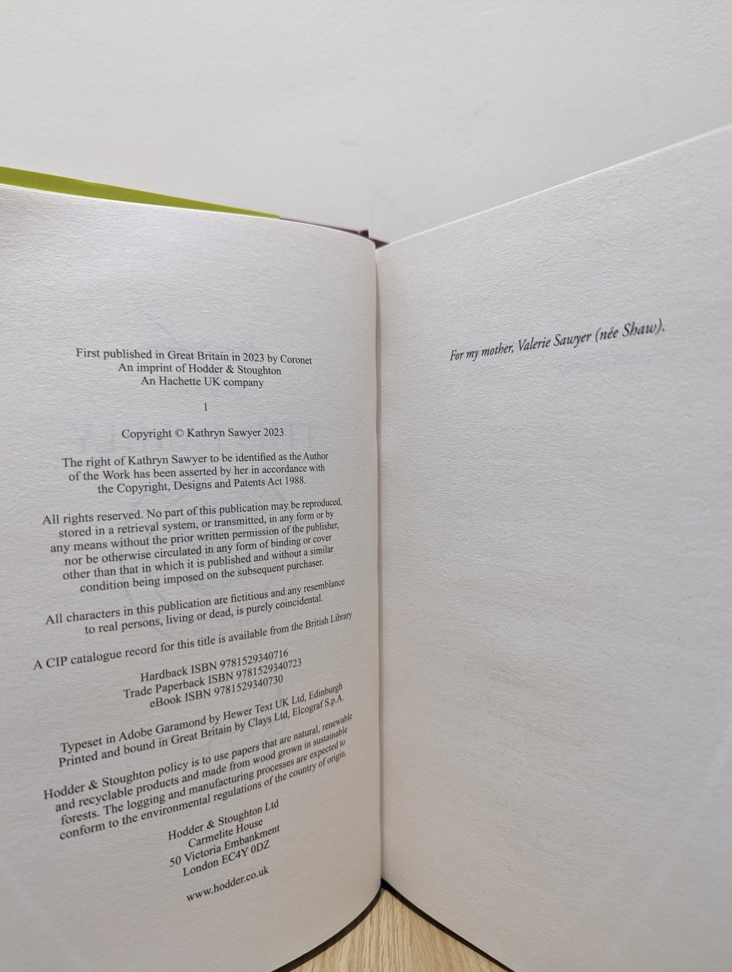 This Family by Kate Sawyer (Signed Stamped First Edition) - Fialta Books