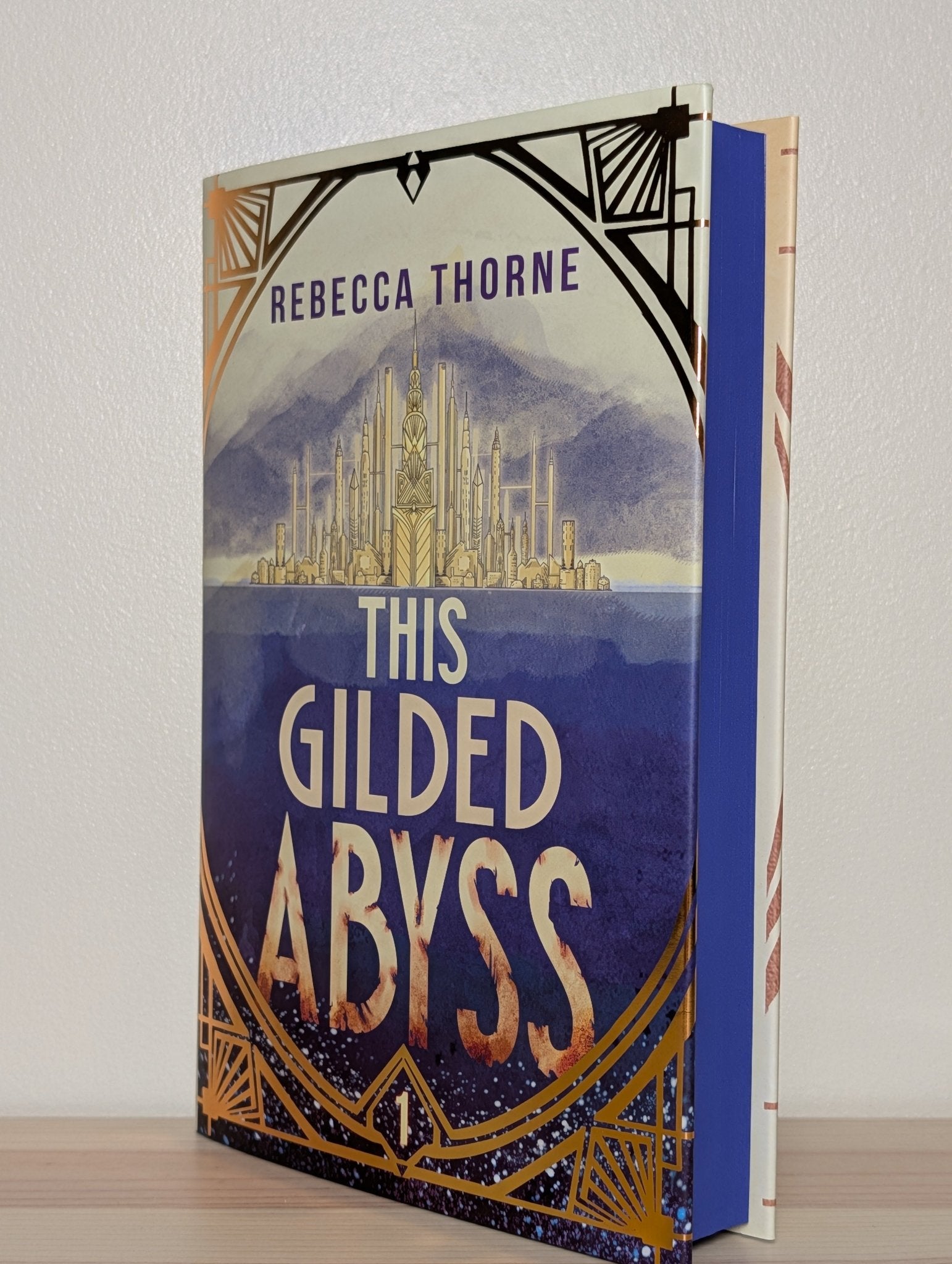 This Gilded Abyss by Rebecca Thorne (Signed First Edition with sprayed edges) - Fialta Books