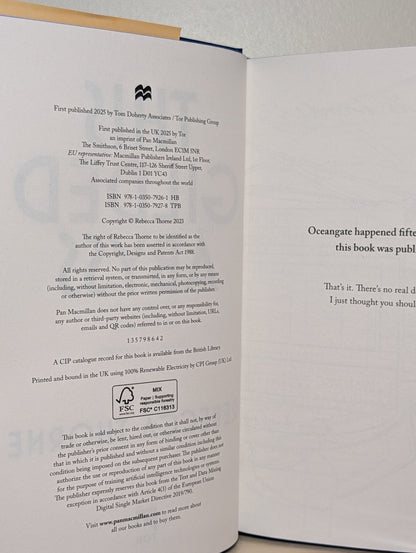 This Gilded Abyss by Rebecca Thorne (Signed First Edition with sprayed edges) - Fialta Books