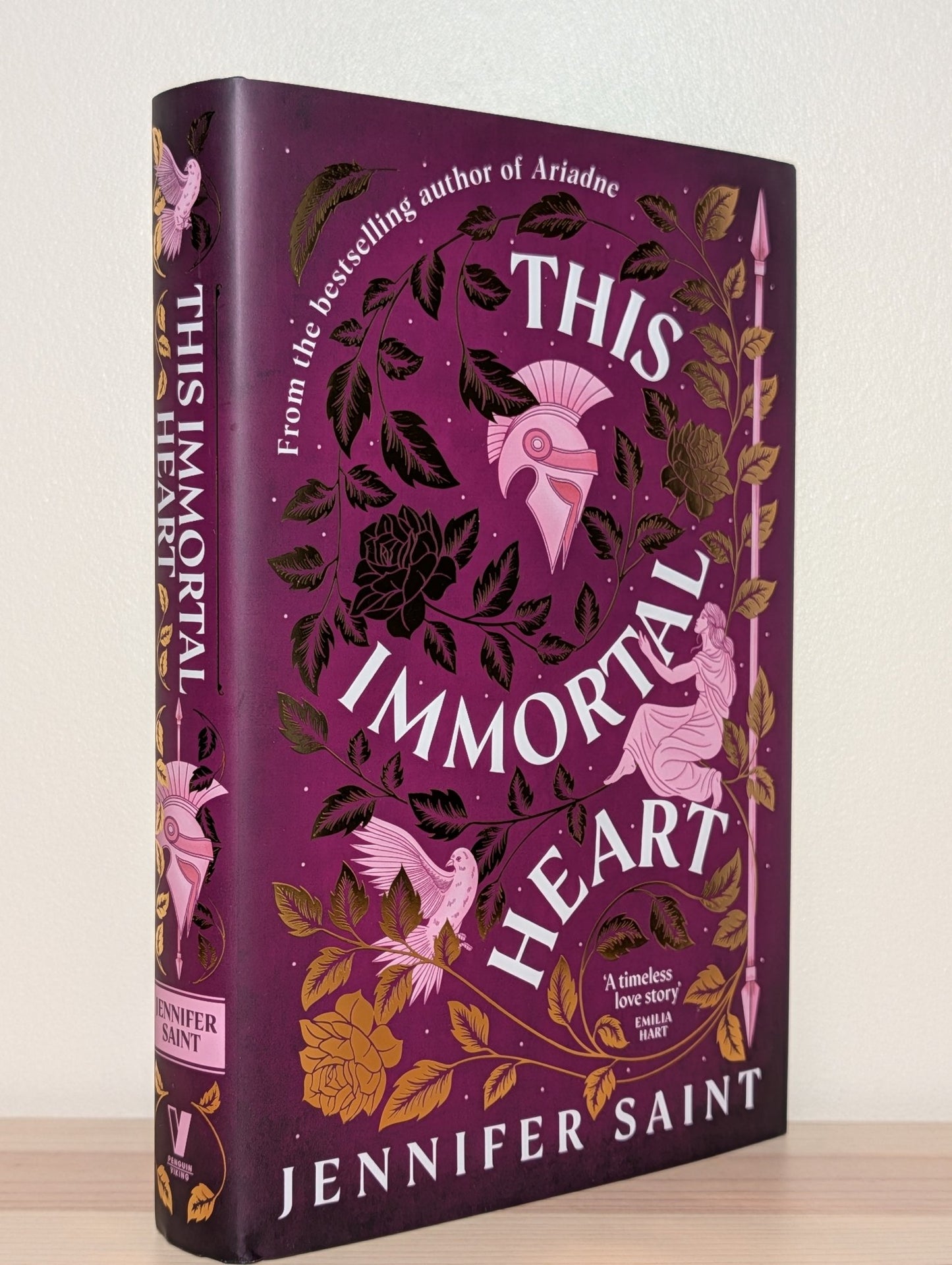This Immortal Heart by Jennifer Saint (Signed Dated First Edition) - Fialta Books