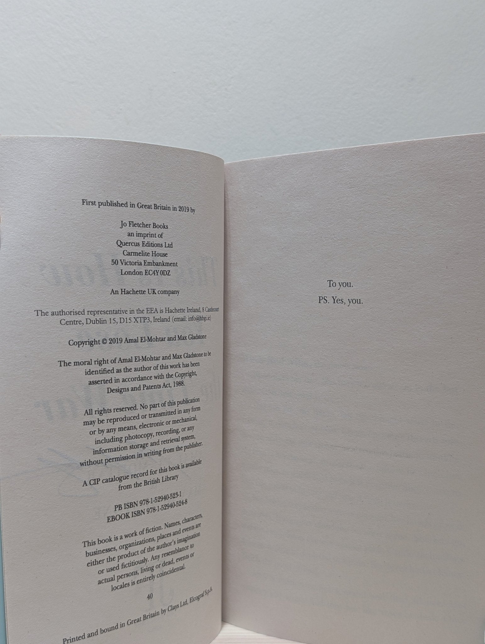This is How You Lose the Time War by Amal El - Mohtar Max Gladstone (Signed) - Fialta Books