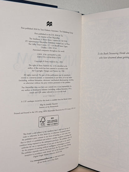 This Kingdom Will Not Kill Me by Ilona Andrews (Signed First Edition with sprayed edges) - Fialta Books