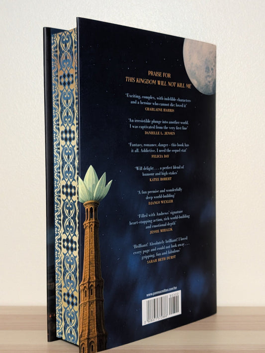 This Kingdom Will Not Kill Me by Ilona Andrews (Signed First Edition with sprayed edges) - Fialta Books