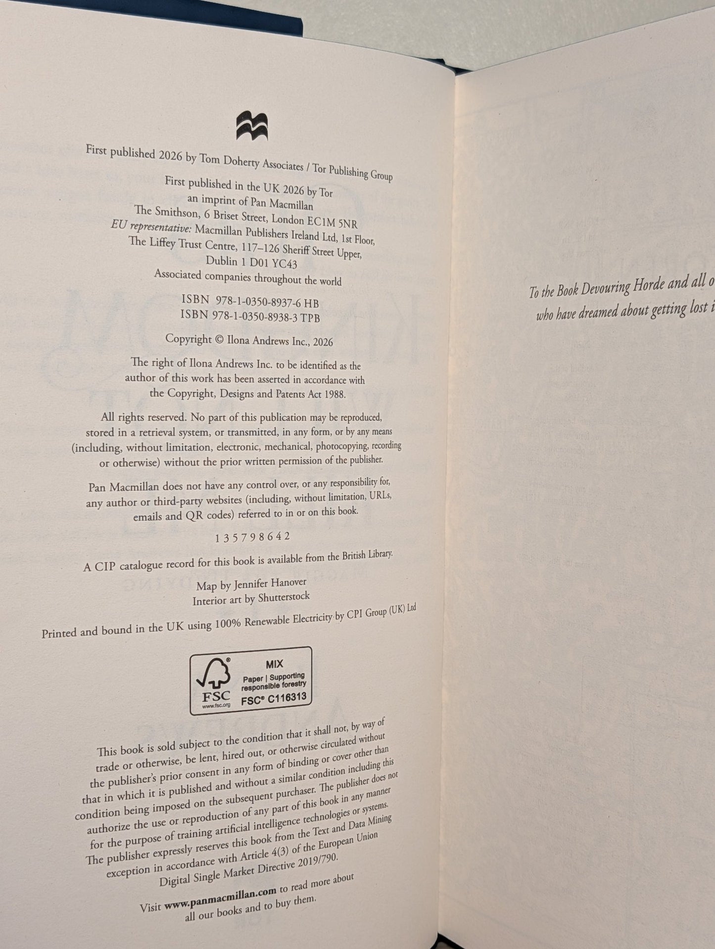 This Kingdom Will Not Kill Me by Ilona Andrews (Signed with sprayed edges) - Fialta Books