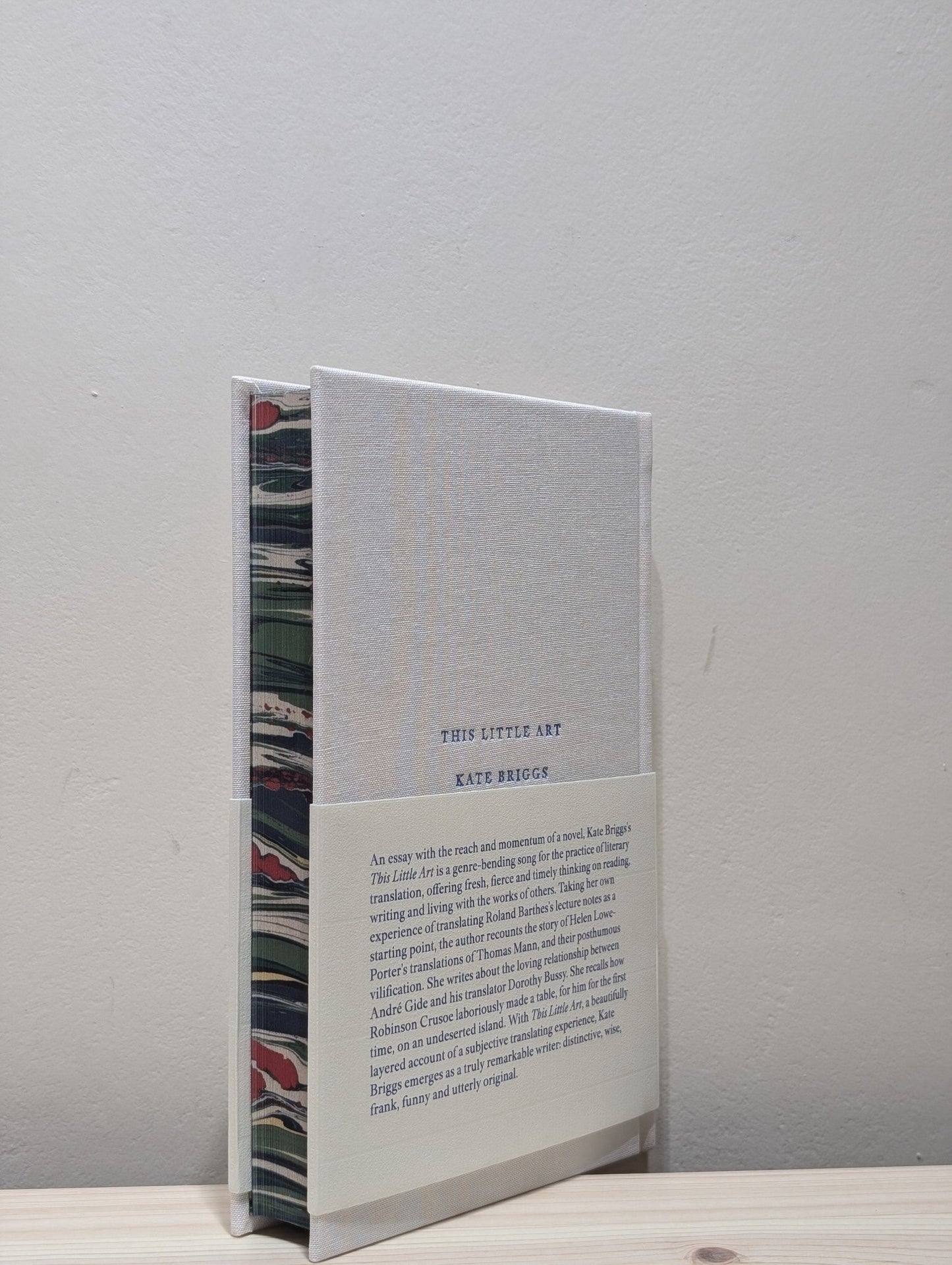 This Little Art by Kate Briggs (Signed Numbered Edition with sprayed edges) - Fialta Books