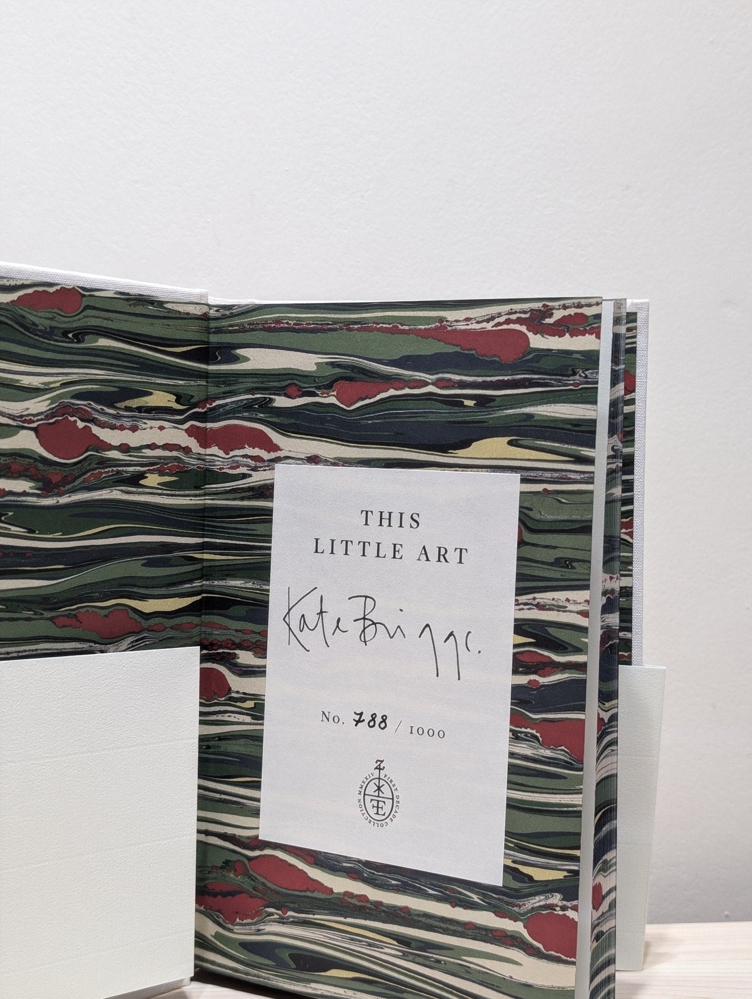 This Little Art by Kate Briggs (Signed Numbered Edition with sprayed edges) - Fialta Books