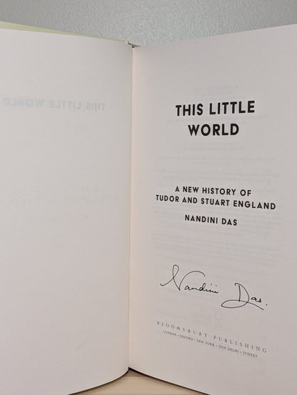 This Little World by Nandini Das (Signed First Edition) - Fialta Books