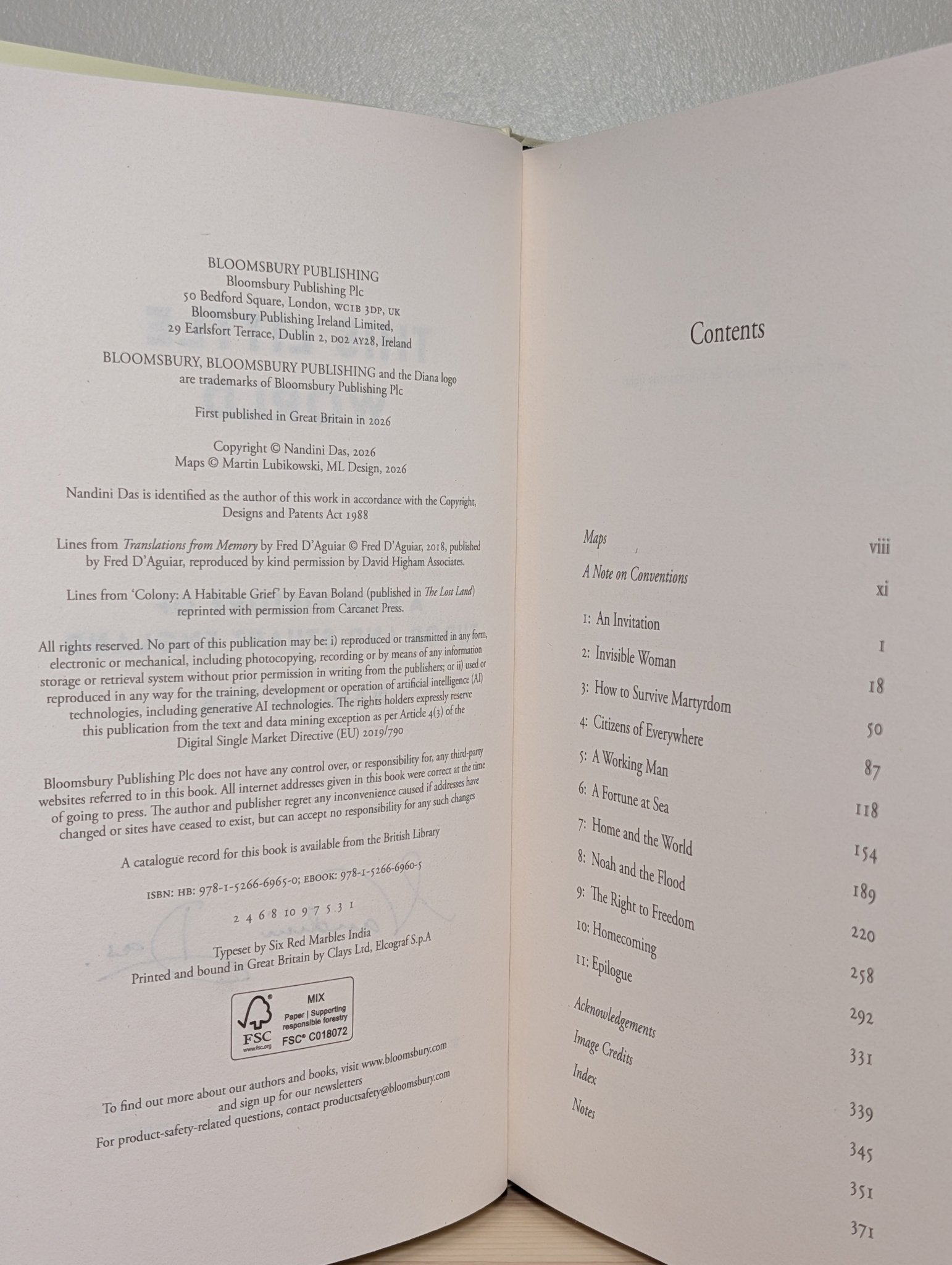 This Little World by Nandini Das (Signed First Edition) - Fialta Books