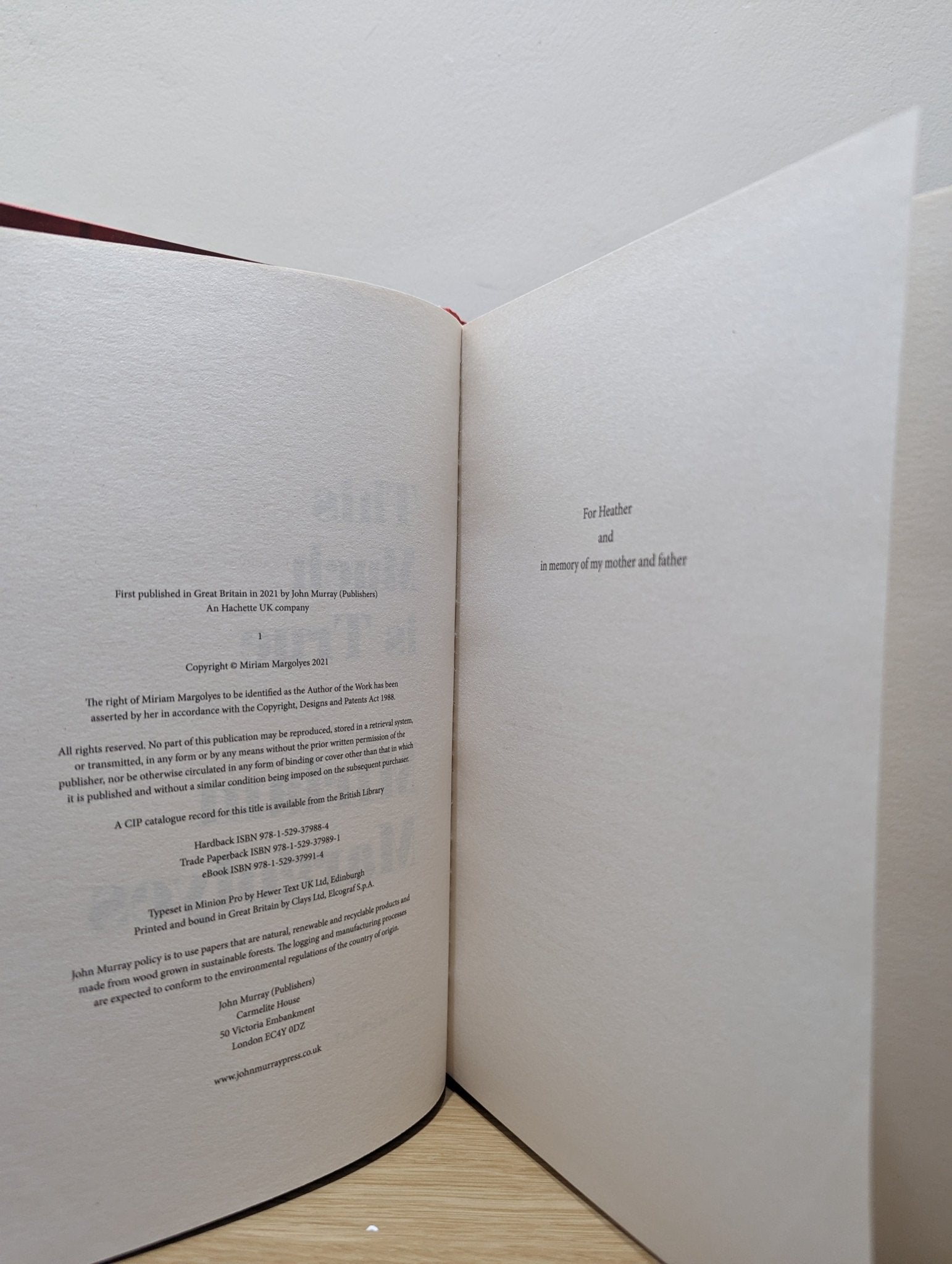 This Much Is True; Oh Miriam! by Miriam Margolyes (Signed First Edition Set) - Fialta Books