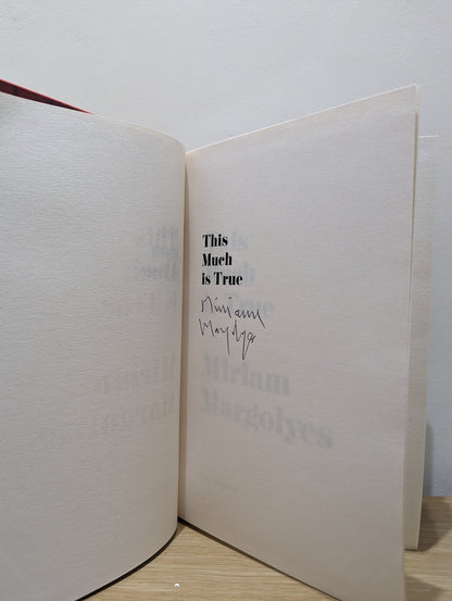 This Much Is True; Oh Miriam! by Miriam Margolyes (Signed First Edition Set) - Fialta Books