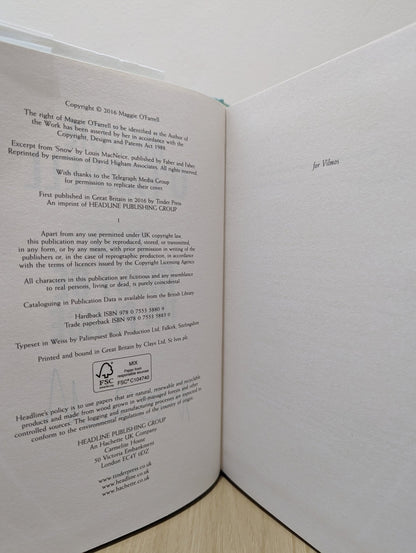 This Must Be the Place by Maggie O'Farrell (Signed First Edition) - Fialta Books