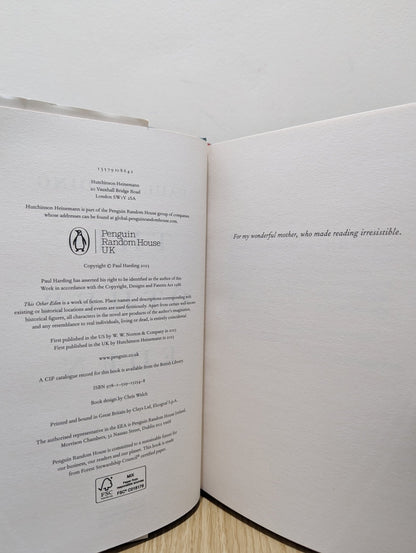This Other Eden by Paul Harding (First Edition) - Fialta Books