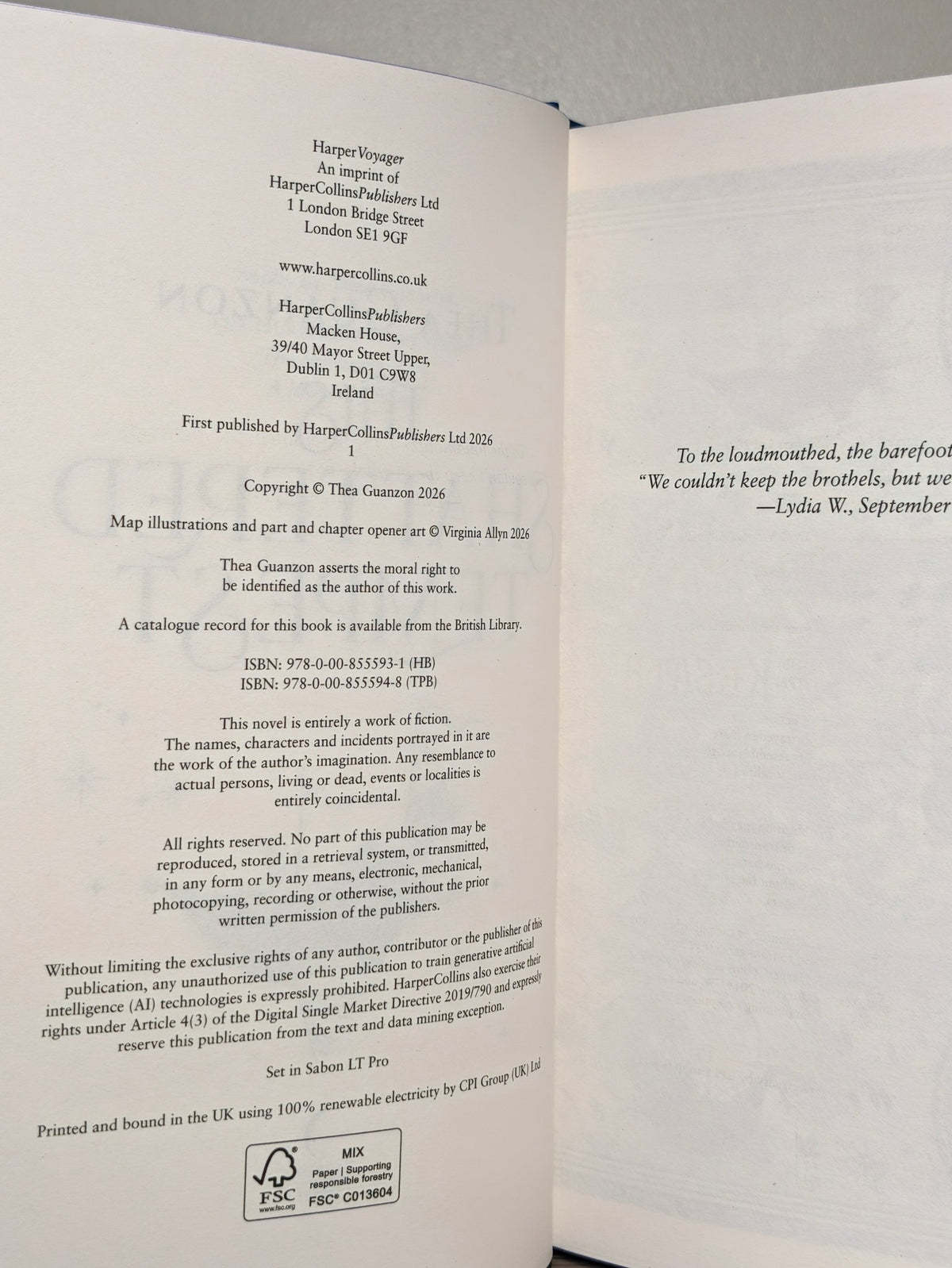 This Shattered Tempest by Thea Guanzon (First Edition with sprayed edges) - Fialta Books