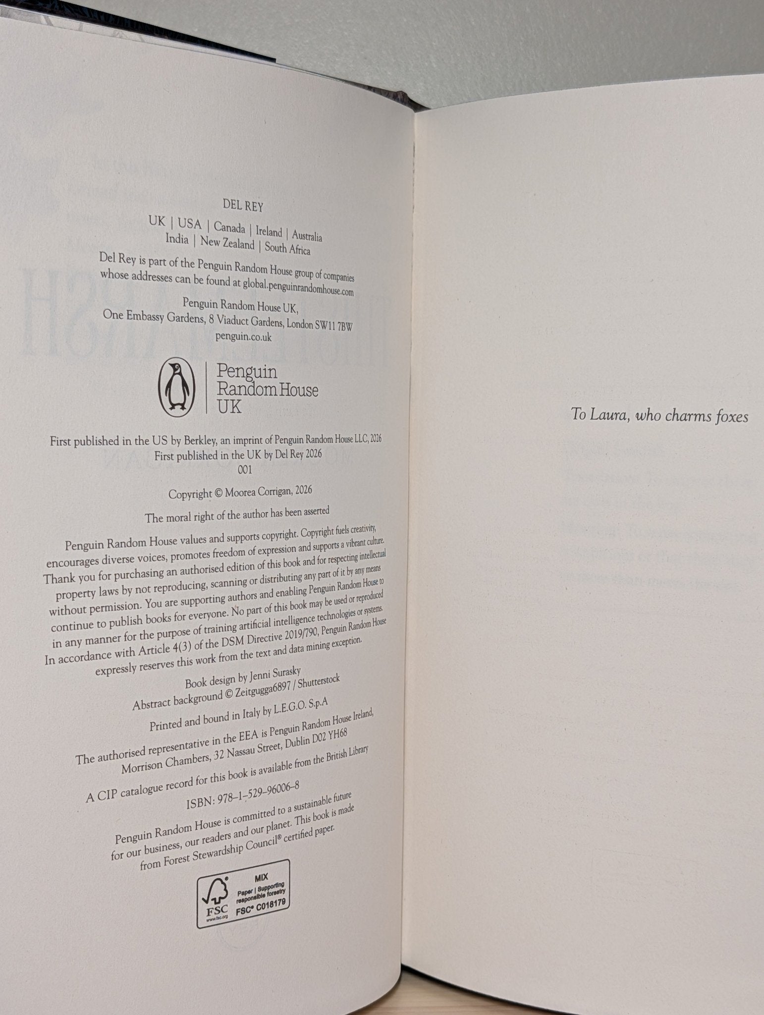 Thistlemarsh by Moorea Corrigan (Special First Edition with sprayed edges) - Fialta Books