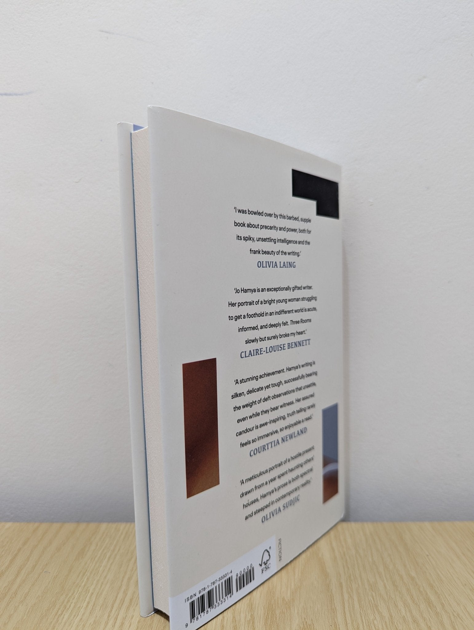 Three Rooms by Jo Hamya (Signed First Edition) - Fialta Books