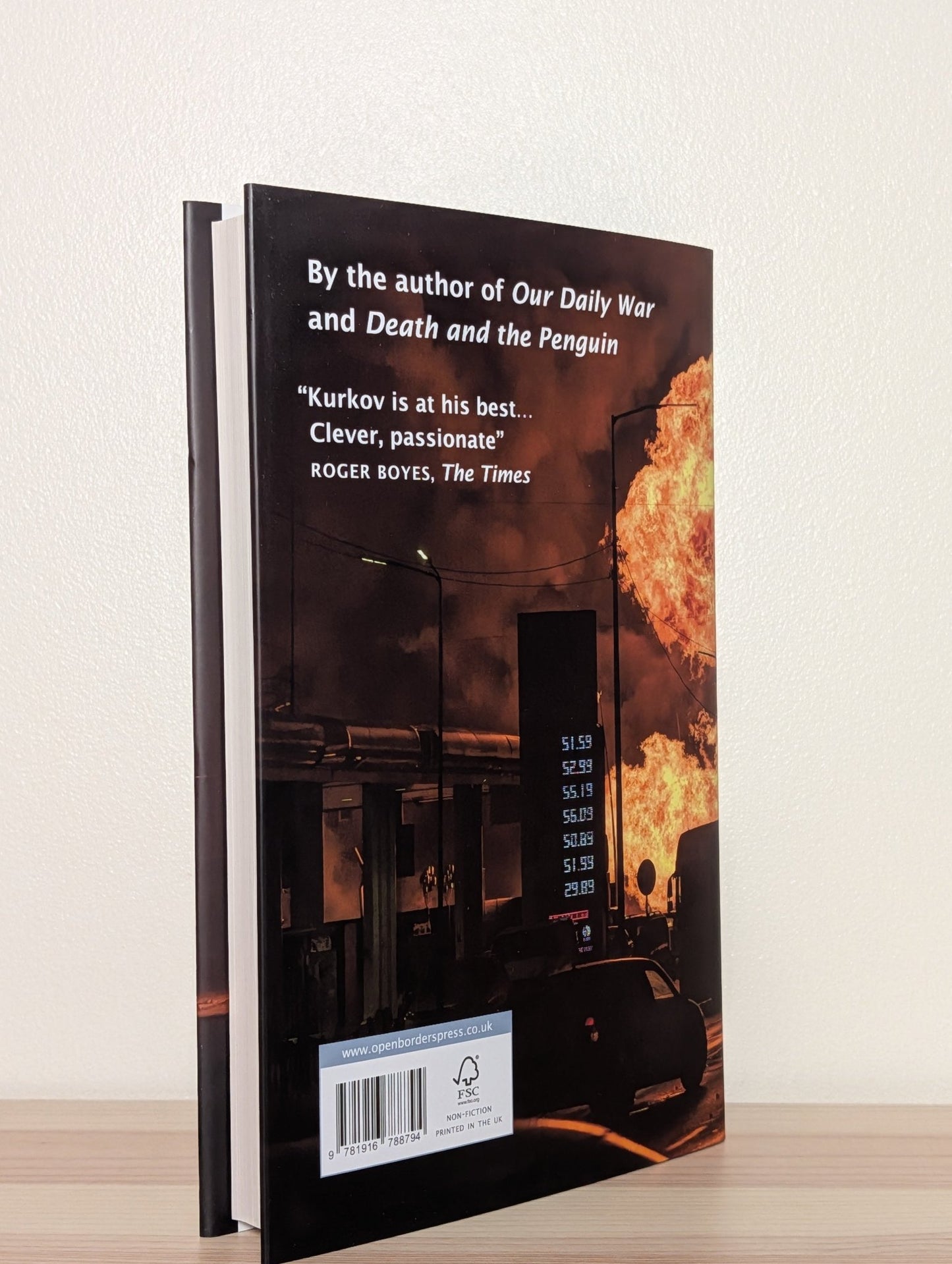 Three Years On Fire by Andrey Kurkov (First Edition) - Fialta Books