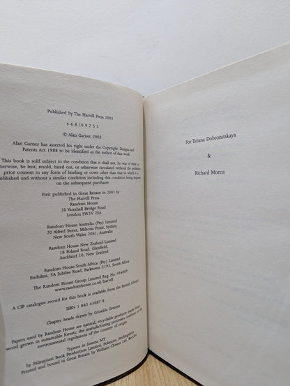 Thursbitch by Alan Garner (Signed) - Fialta Books