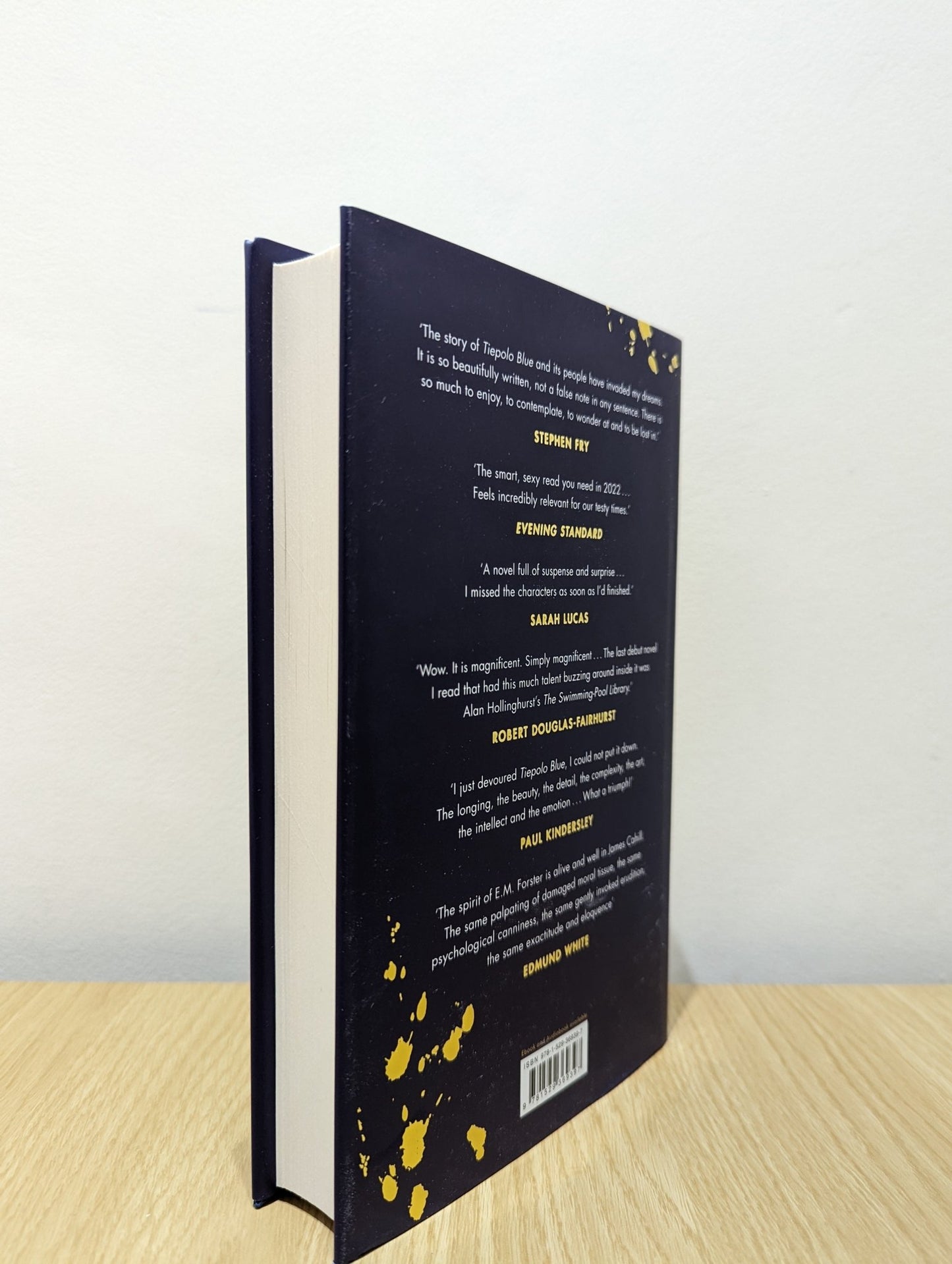 Tiepolo Blue by James Cahill (Signed First Edition) - Fialta Books