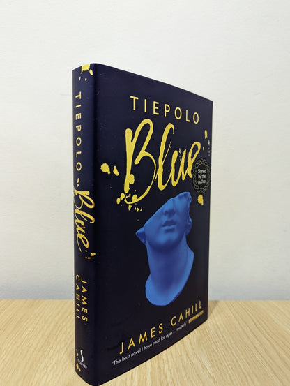 Tiepolo Blue by James Cahill (Signed First Edition) - Fialta Books