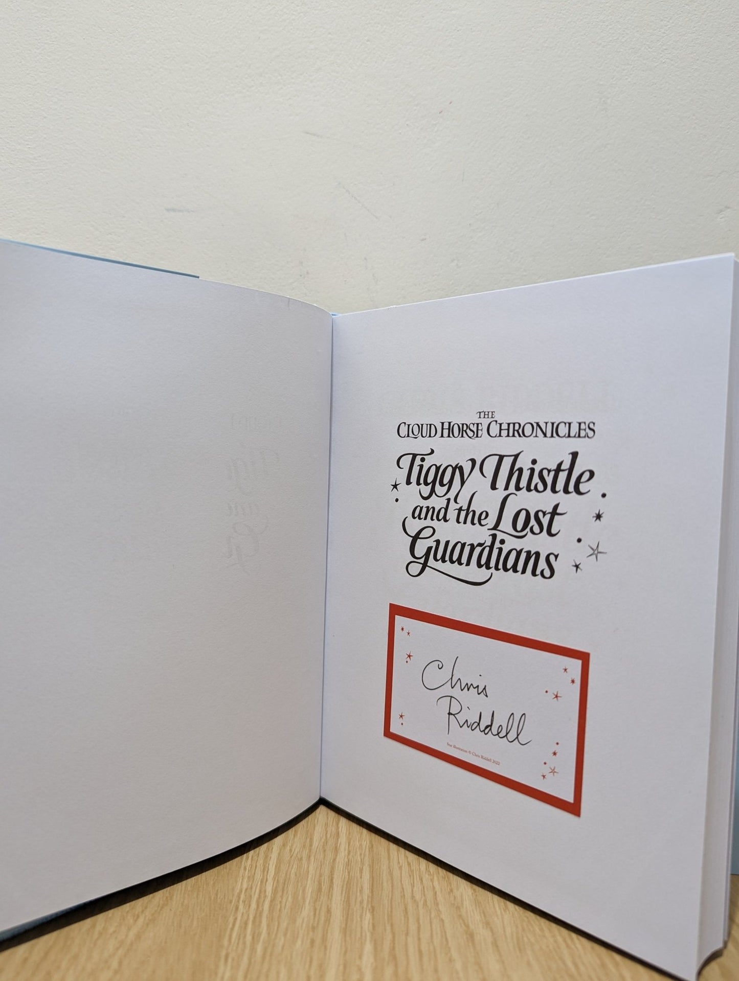 Tiggy Thistle and the Lost Guardians by Chris Riddell (Signed First Edition) - Fialta Books