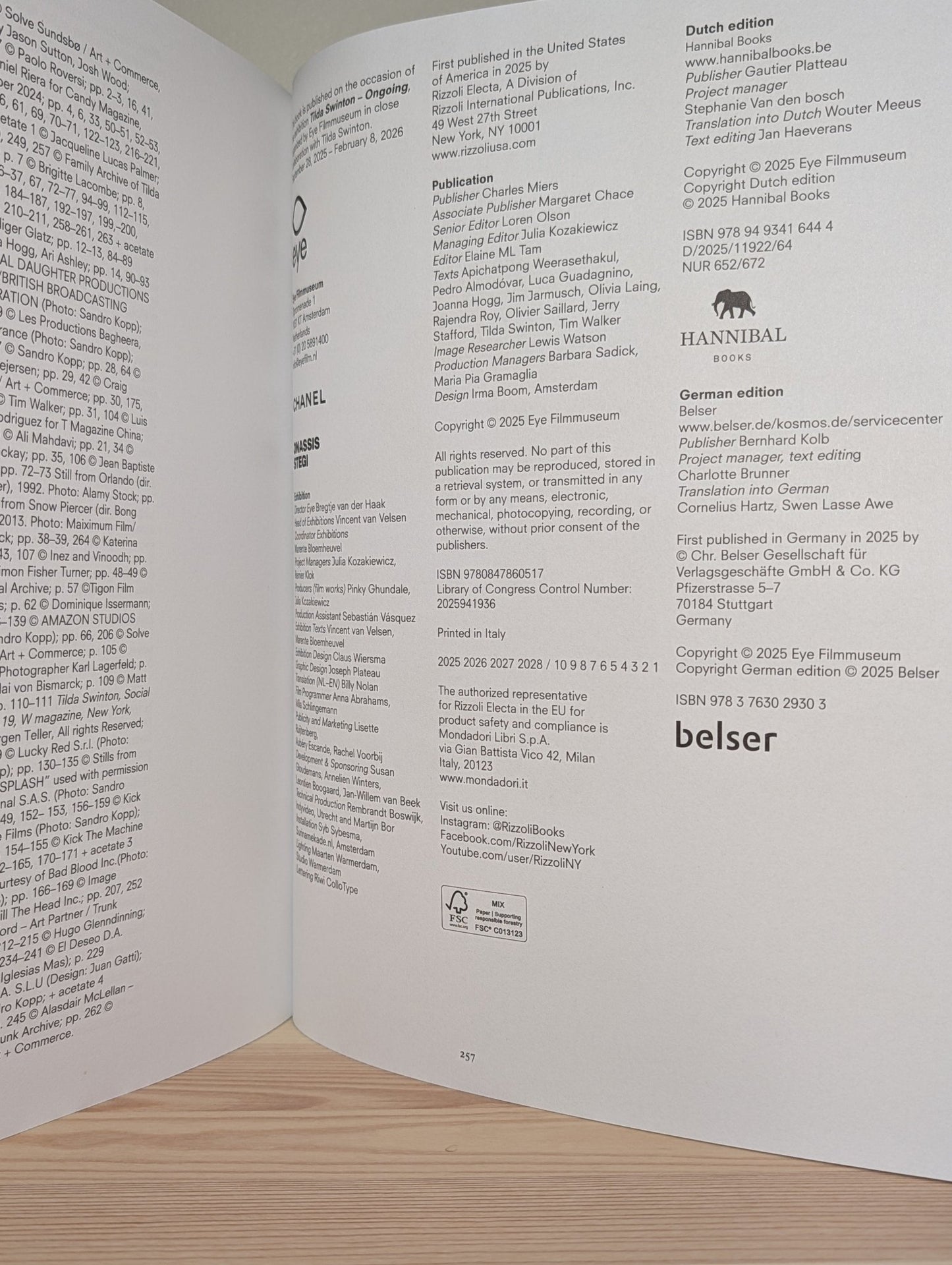 Tilda Swinton: ongoing by Tilda Swinton (Signed) - Fialta Books