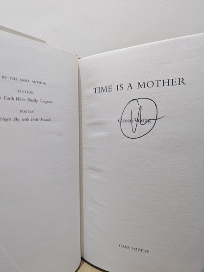 Time is a Mother by Ocean Vuong (Signed First Edition) - Fialta Books
