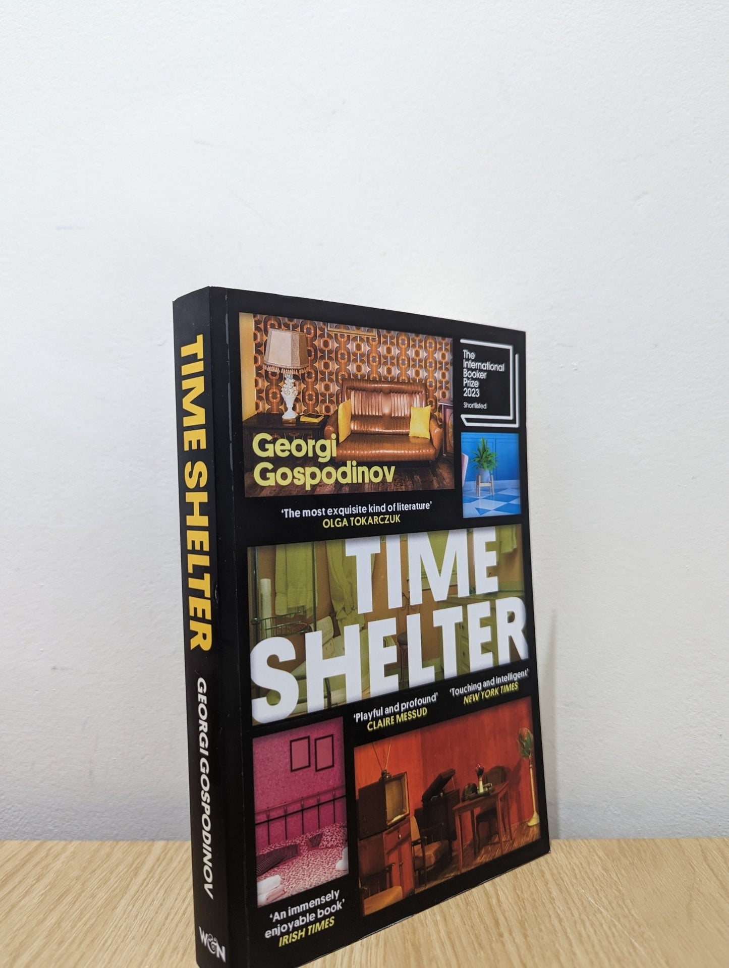 Time Shelter by Georgi Gospodinov (Signed Paperback Edition) - Fialta Books