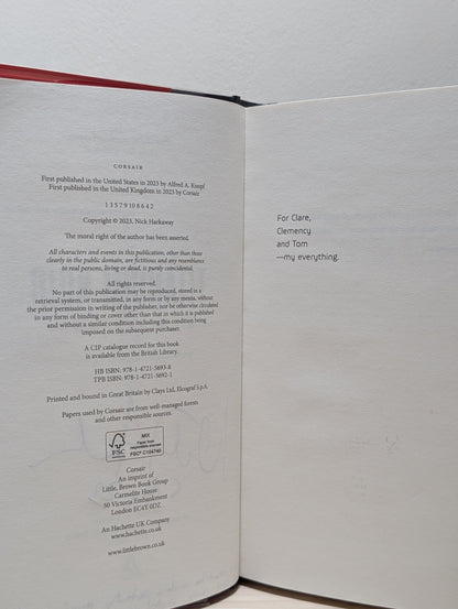 Titanium Noir; Sleeper Beach by Nick Harkaway (Signed Numbered First Edition) - Fialta Books