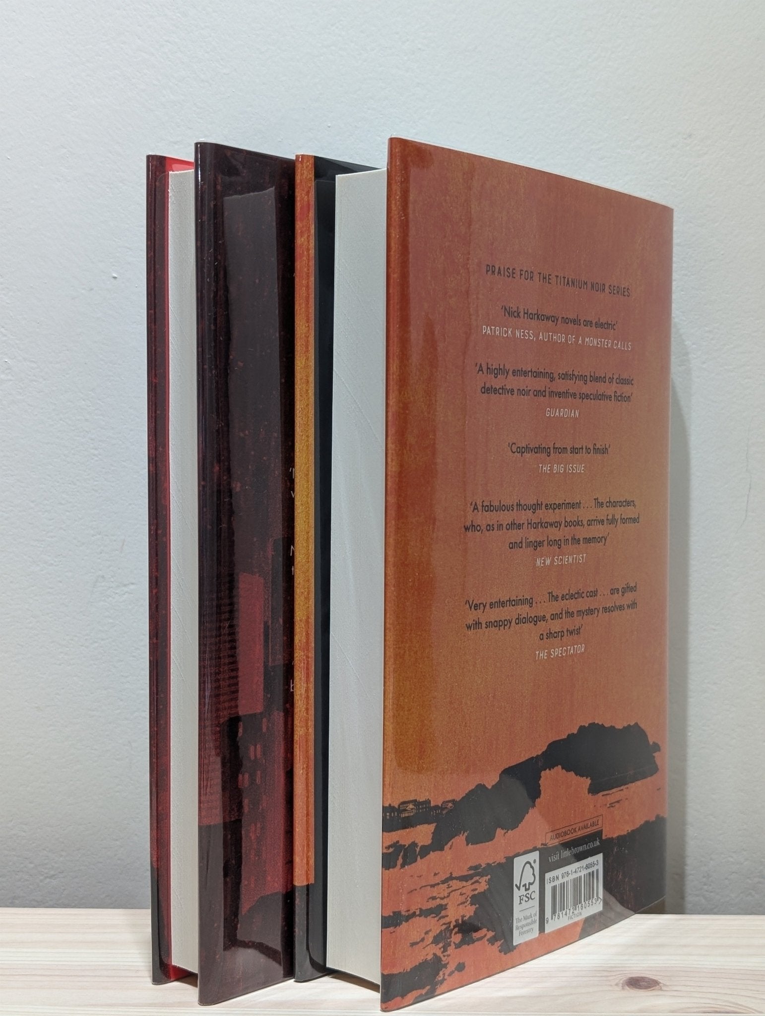 Titanium Noir; Sleeper Beach by Nick Harkaway (Signed Numbered First Edition) - Fialta Books