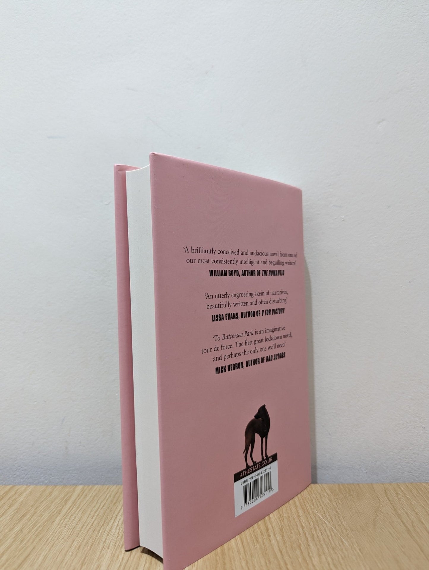 To Battersea Park by Philip Hensher (Signed First Edition) - Fialta Books