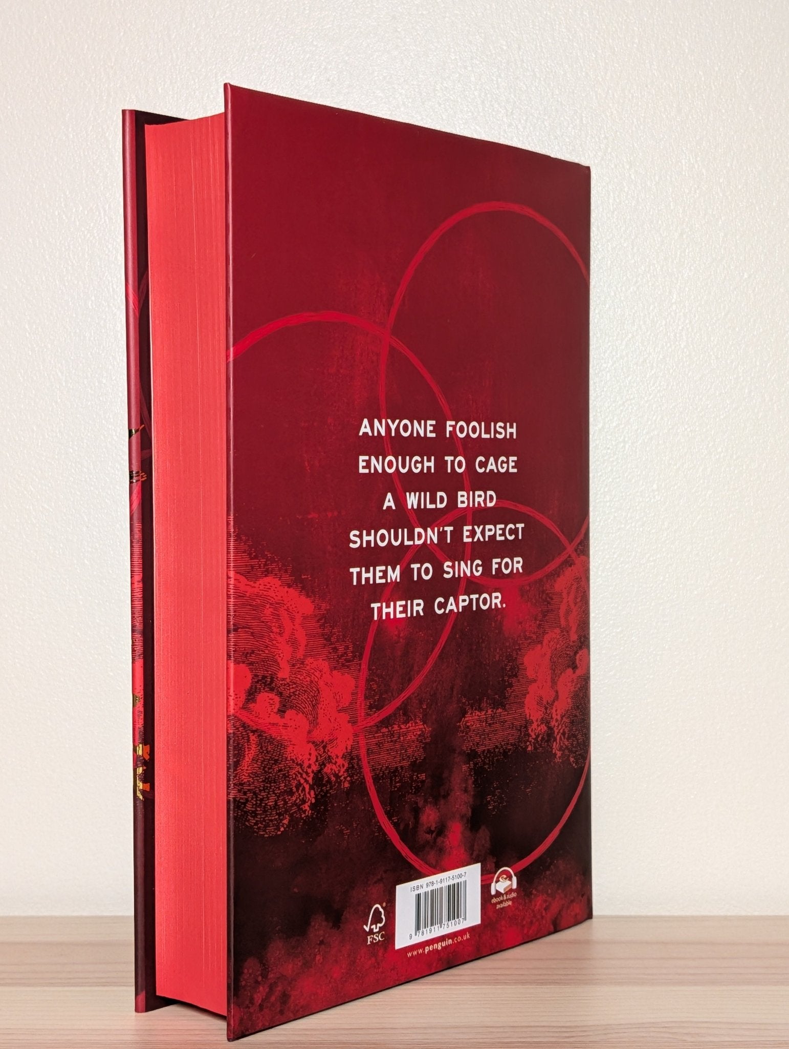 To Cage a Wild Bird by Brooke Fast (Signed First Edition with sprayed edges) - Fialta Books