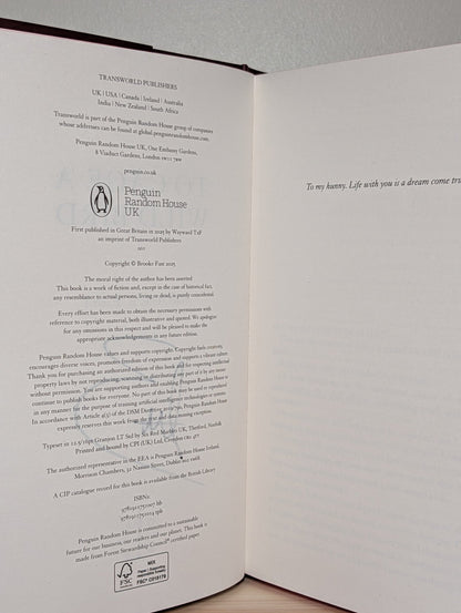 To Cage a Wild Bird by Brooke Fast (Signed First Edition with sprayed edges) - Fialta Books