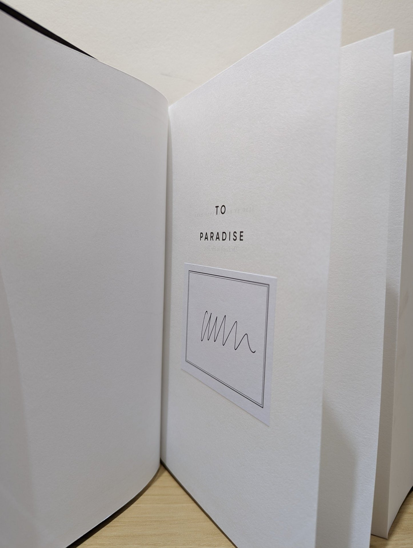 To Paradise by Hanya Yanagihara (Signed First Edition with exclusive author Q&A) - Fialta Books