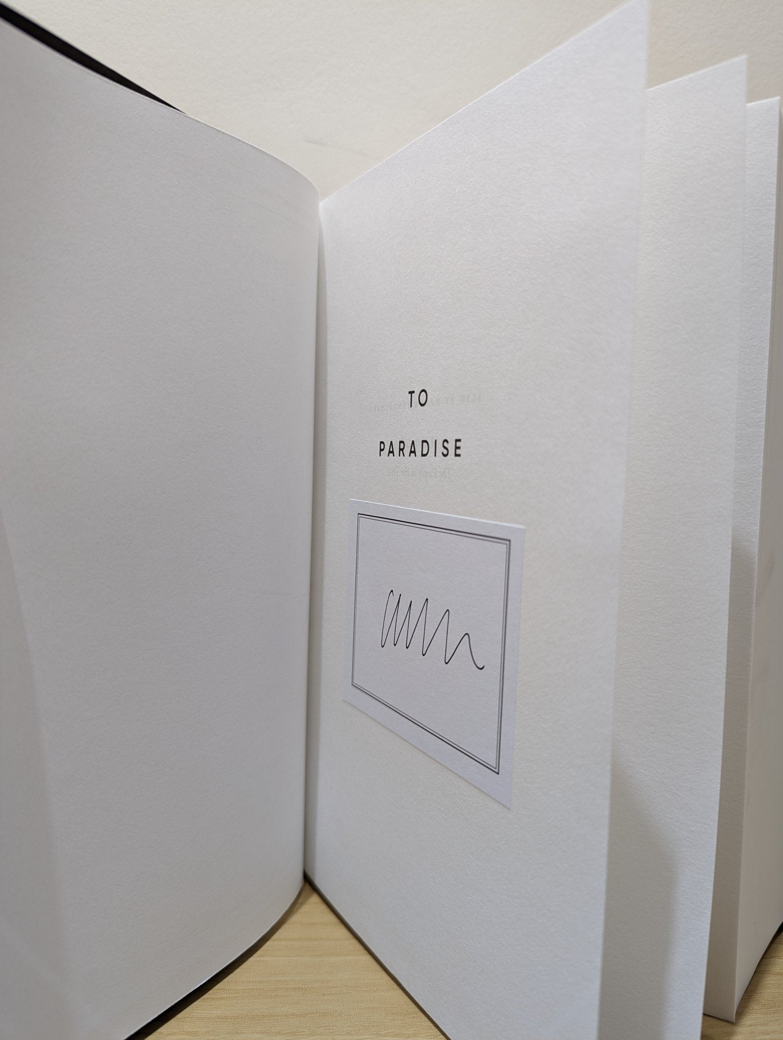 To Paradise by Hanya Yanagihara (Signed First Edition with exclusive author Q&A) - Fialta Books