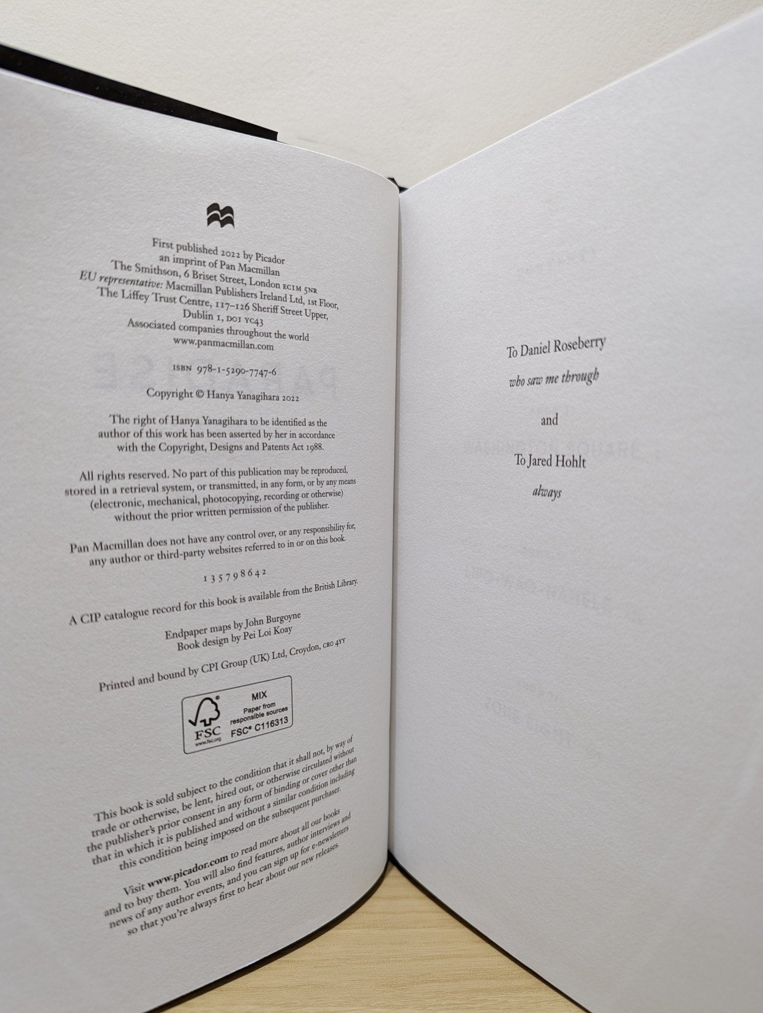 To Paradise by Hanya Yanagihara (Signed First Edition with exclusive author Q&A) - Fialta Books