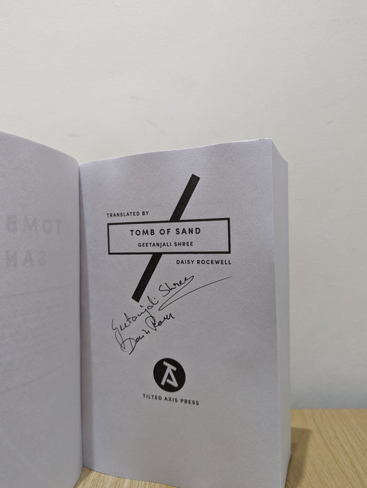 Tomb of Sand by Geetanjali Shree (Signed) - Fialta Books