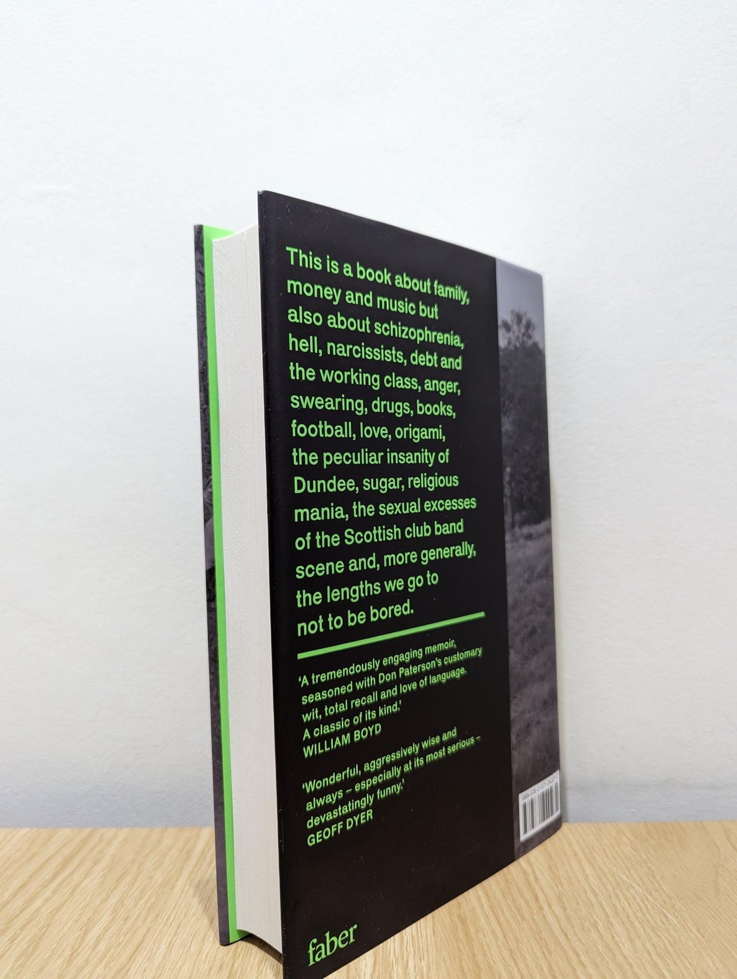 Toy Fights: A Boyhood by Don Paterson (Signed First Edition) - Fialta Books