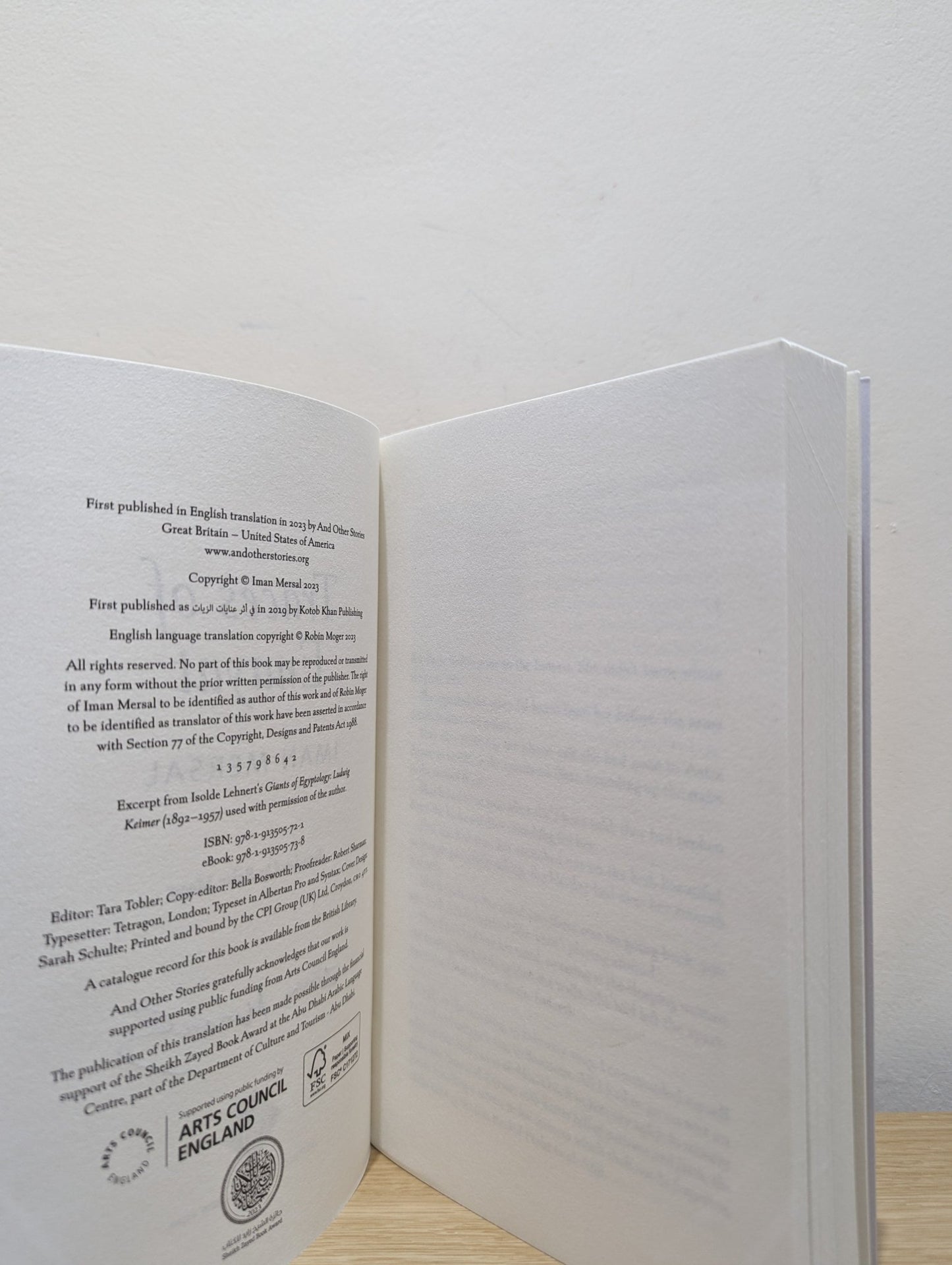 Traces of Enayat by Iman Mersal (First Edition) - Fialta Books