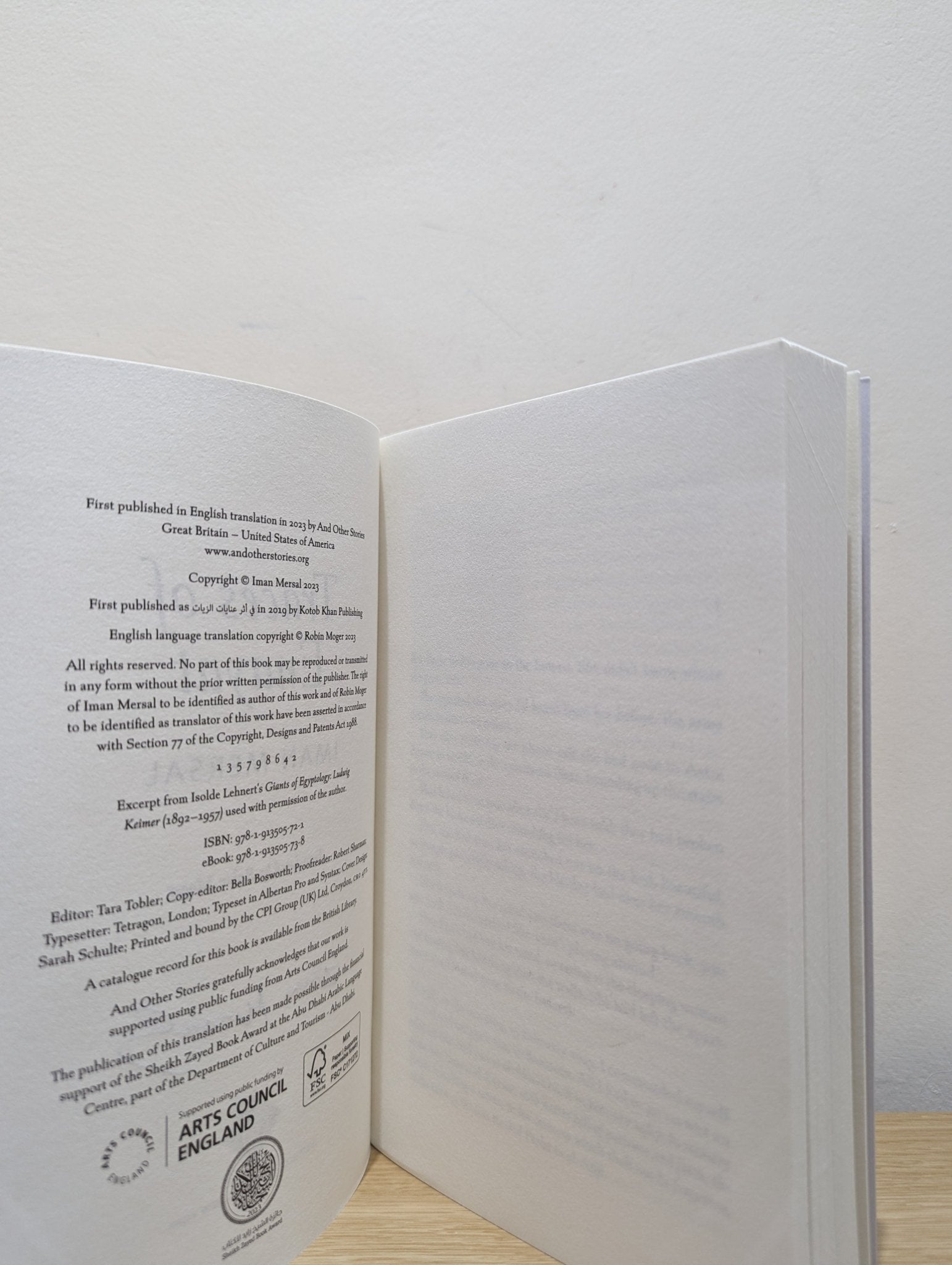 Traces of Enayat by Iman Mersal (First Edition) - Fialta Books